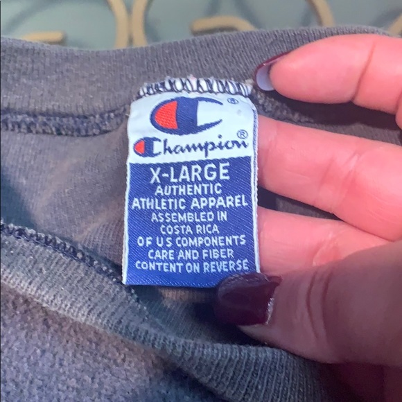 💜 Vintage Champion Tie-Dye Sweatshirt - Picture 5 of 5